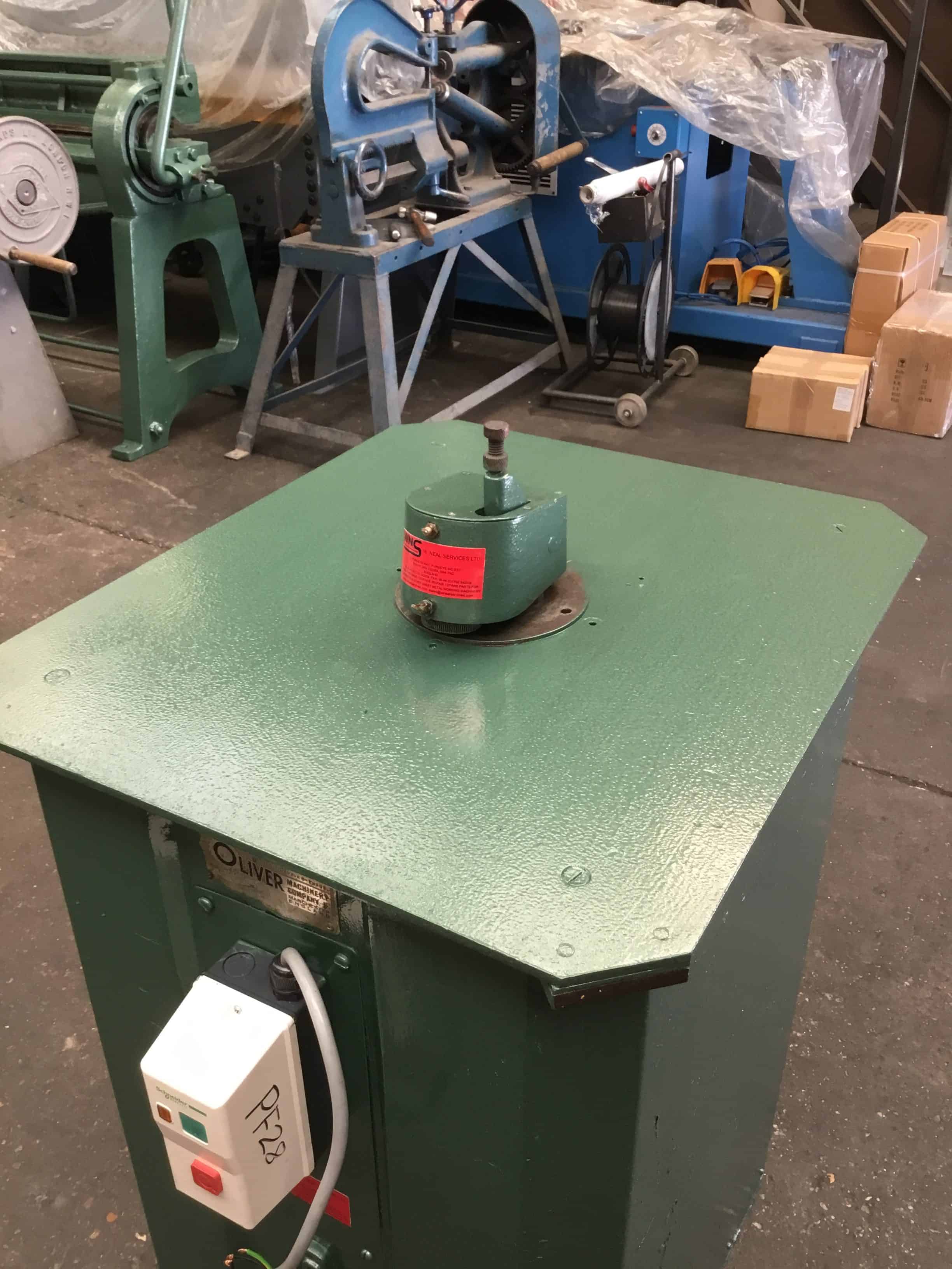 SOLD – OLIVER 16swg (1.6mm) Power Flanger - WNS - W. Neal Services