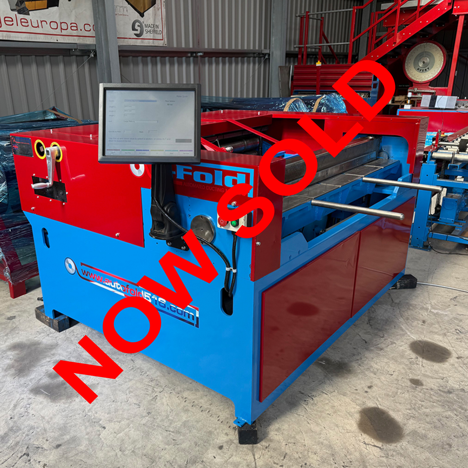 engel-europa-I-Fold-Duct-Coil-Line-ecl05-now-sold