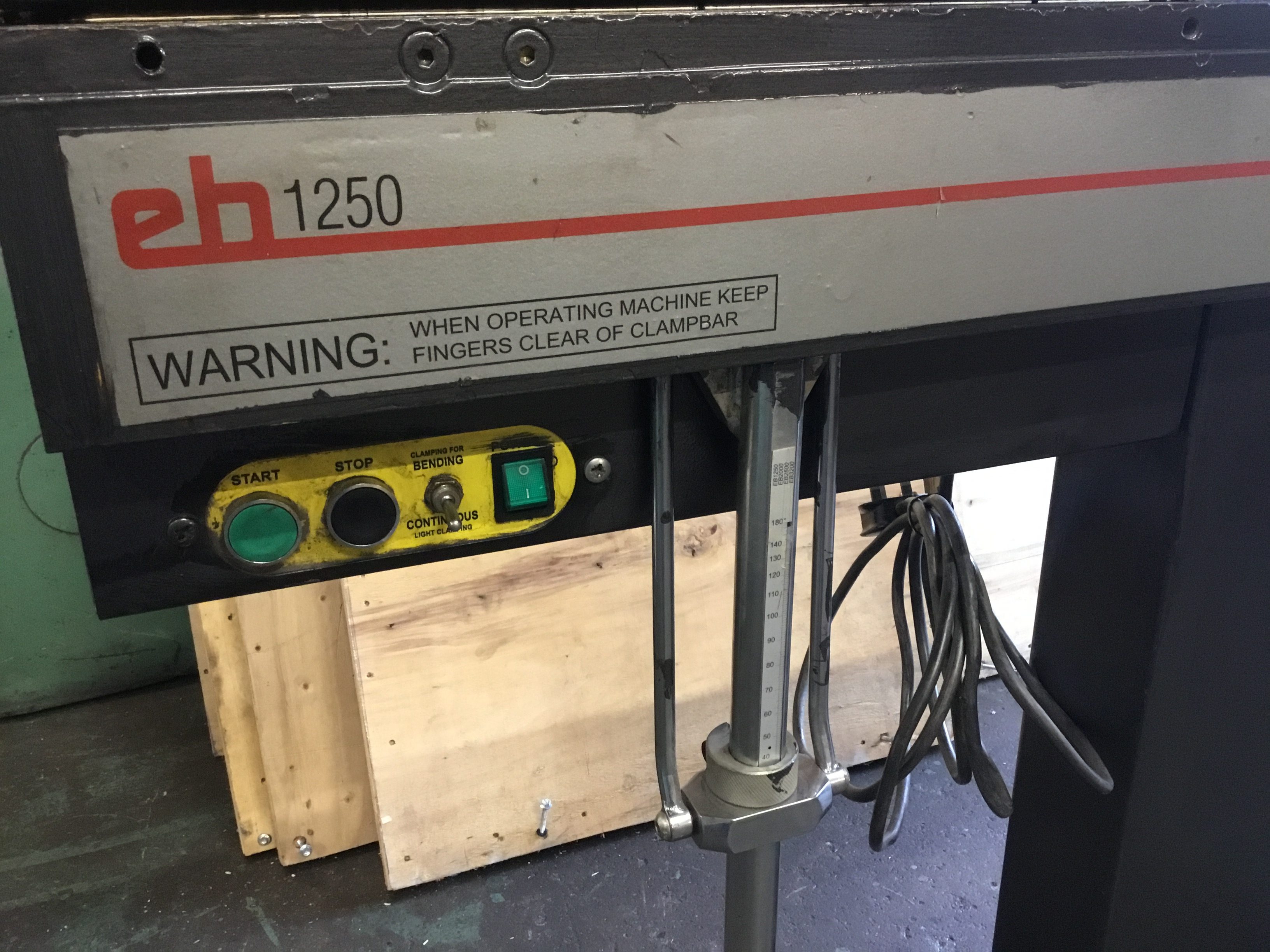 electrabrake-eh1250-magnabend-magnetic-folder-ebf1250 (5) USED ELECTRABRAKE EH1250 MAGNABEND MAGNETIC FOLDER (EBF1250)