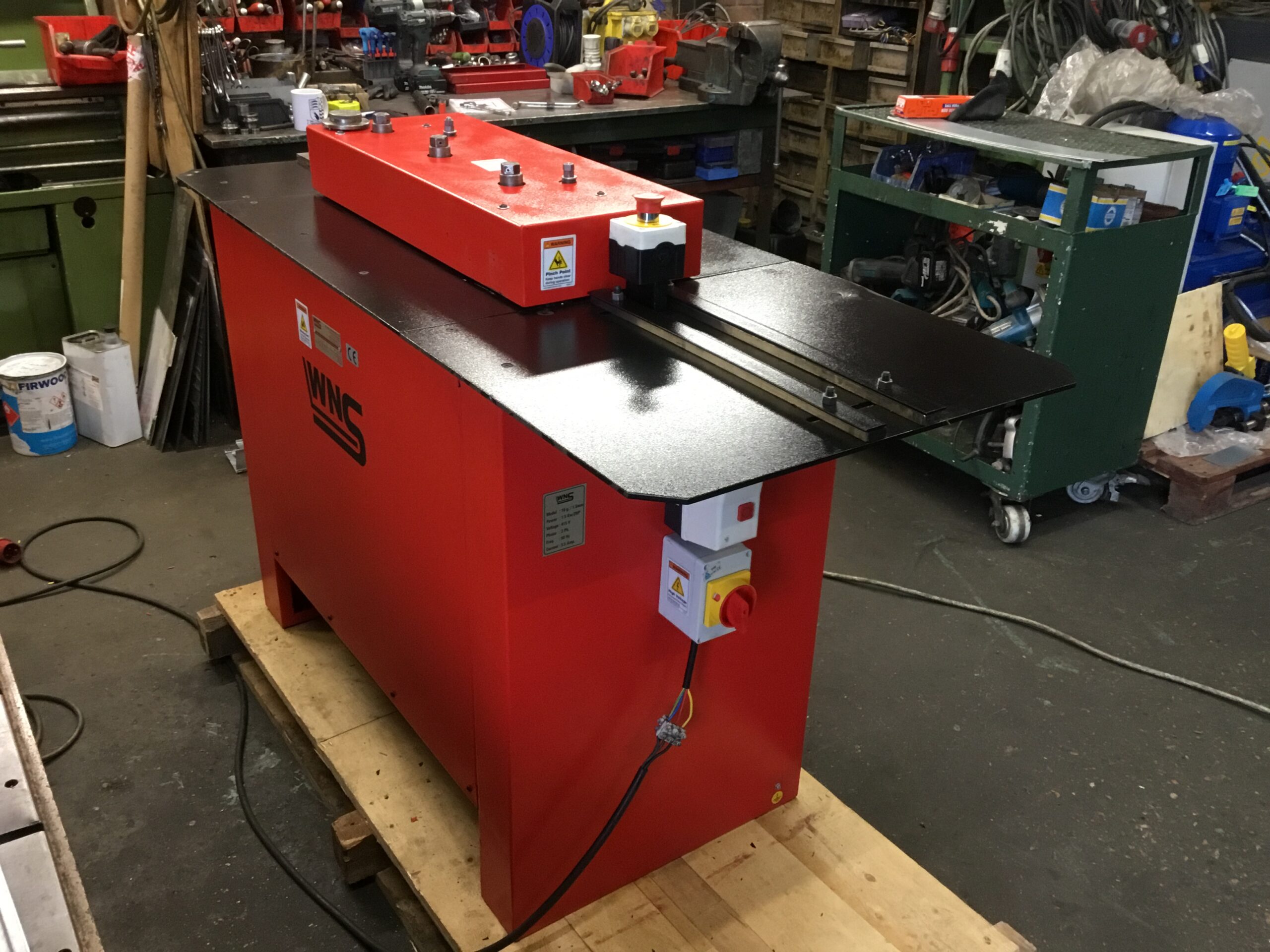 wns-16swg-rollformer-ds-rf16-ds-1 (4) WNS 16swg (1.6mm) PITTSBURGH LOCK ROLLFORMER c/w DOUBLE SEAM ROLLS (RF16-DS-1)