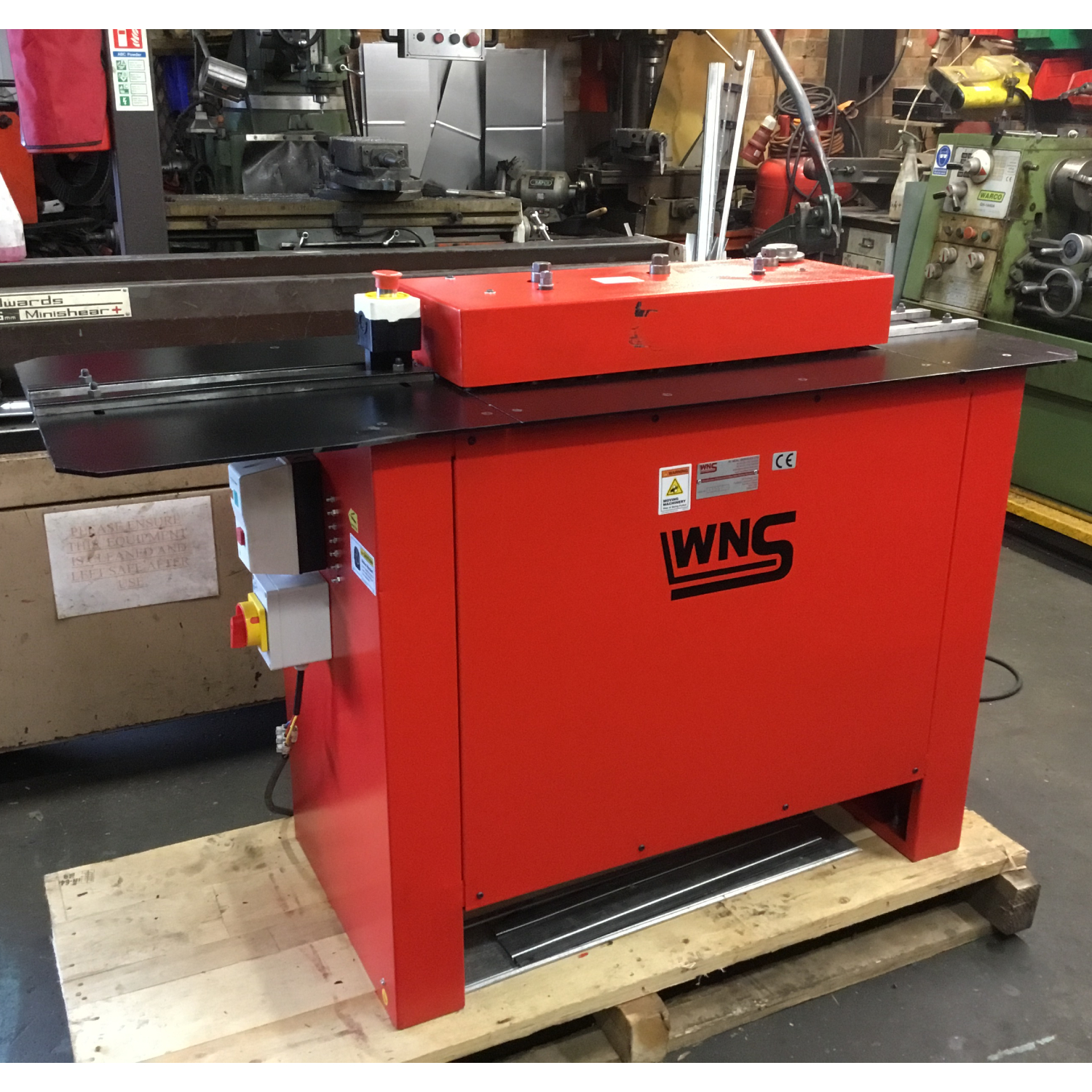 wns-16swg-rollformer-ds-rf16-ds-1 WNS 16swg (1.6mm) PITTSBURGH LOCK ROLLFORMER c/w DOUBLE SEAM ROLLS (RF16-DS-1)