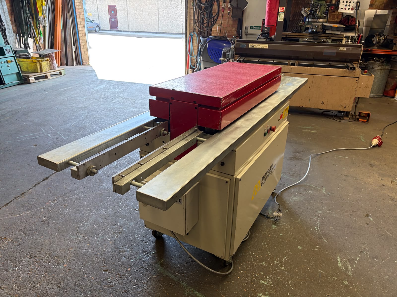 morgan-rushworth-rfx912-bpsl-ref-417 (14) USED MORGAN RUSHWORTH RFX 9/1.2 20SWG BUTTON PUNCH SNAPLOCK ROLLFORMER (REF: 417)