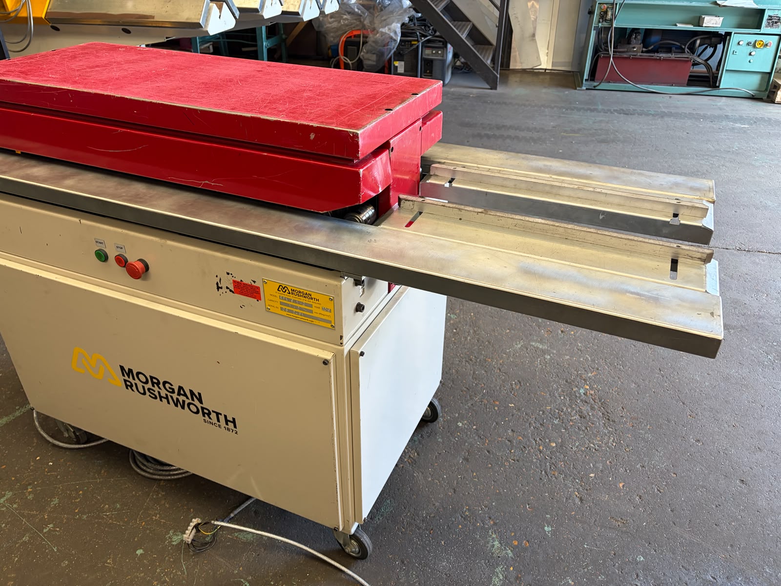 morgan-rushworth-rfx912-bpsl-ref-417 (15) USED MORGAN RUSHWORTH RFX 9/1.2 20SWG BUTTON PUNCH SNAPLOCK ROLLFORMER (REF: 417)