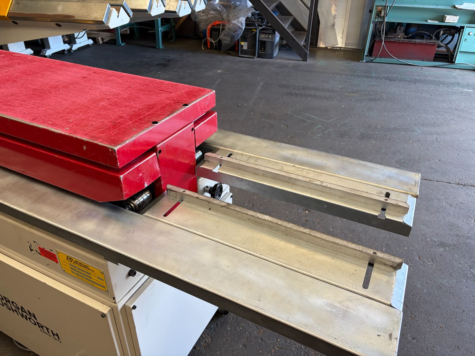 morgan-rushworth-rfx912-bpsl-ref-417 (16) USED MORGAN RUSHWORTH RFX 9/1.2 20SWG BUTTON PUNCH SNAPLOCK ROLLFORMER (REF: 417)